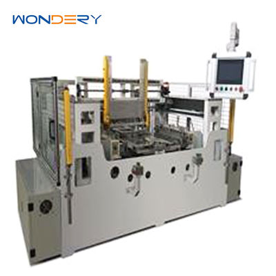 خرید Semi-Automatic Radiator Core Builder Machine 3.5T PLC Control تولید آنلاین