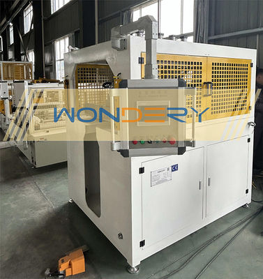 خرید ماشین کرمپ کردن مخزن پلاستیکی با ارتفاع هسته 1050 میلی متر و فشرده سازی خودکار برای رادیاتورهای آلومینیومی تولید آنلاین