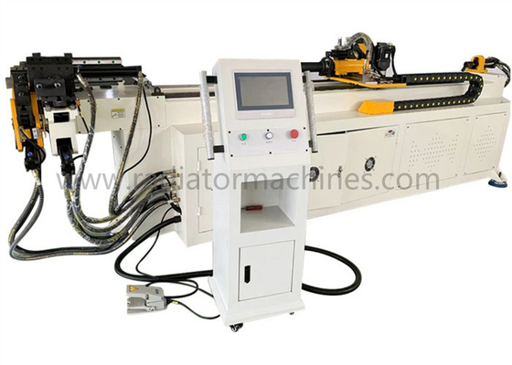 دستگاه خم کردن لوله با بار بالا کاملا خودکار DW50CNC-2A1S لوله مستطیل و گرد