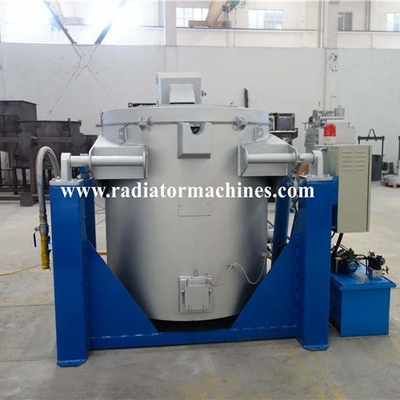 کوره های ذوب فلزات قراضه آلومینیوم 350 کیلوگرم در ساعت گاز LPG