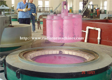 کوره فرونشانی 1200 درجه سانتیگراد درجه سانتیگراد درجه 1000x1000mm CE گواهی