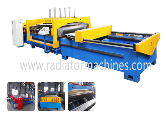 دستگاه تهویه مطبوع 4000 میلی متری برای مبدل حرارتی انبساط لوله افقی CNC