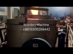 کوره ذوب بوته‌ای شمش فلزی مسی ضایعات مس با سوخت گاز