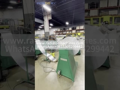 ماشین پرتاب باله آلومینیومی برای باله های مبادله گرما ژنراتور برق