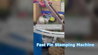 دستگاه مهر زنی باله آلومینیومی کولر روغنی با راندمان بالا | تجهیزات ساخت پره های دقیق